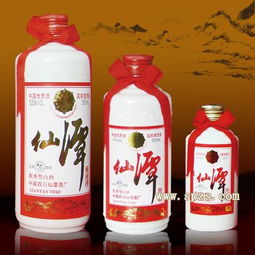 仙潭盒裝半斤白酒 工業設計美學與區域性酒文化的融合
